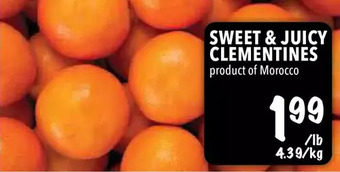 Farm Boy Sweet & juicy clementines offer