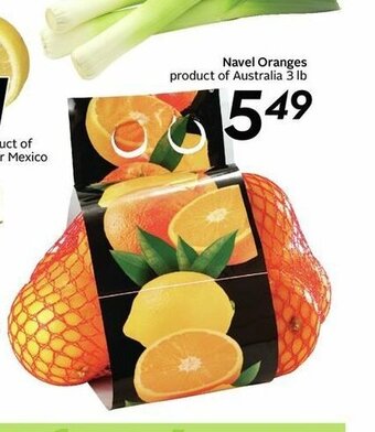 Sobeys Navel Oranges offer