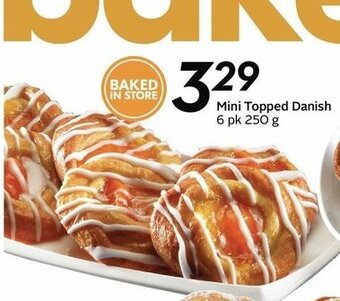 Sobeys Mini Topped Danish offer