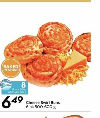 Sobeys Cheese Swirl Buns offer