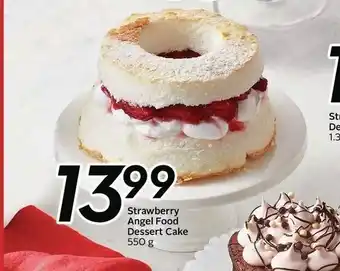 Sobeys Strawberry Angel Food Dessert Cake offer
