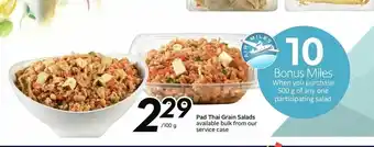 Sobeys pad Thai Grain Salads offer