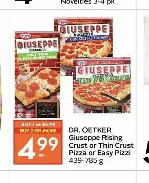 Sobeys Dr. Oetker Giuseppe Rising Crust offer