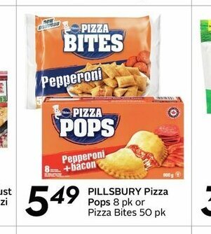 Sobeys Pillsbury Pizza Pops offer