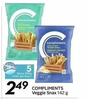 Sobeys Veggie Snax offer