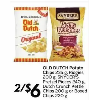 Sobeys Old Dutch Ptato Chips offer