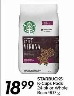 Sobeys Starbucks K-Cups Pods offer