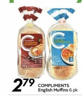 Sobeys English Muffins offer