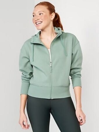 Old Navy Dynamic fleece zip hoodie for women offer