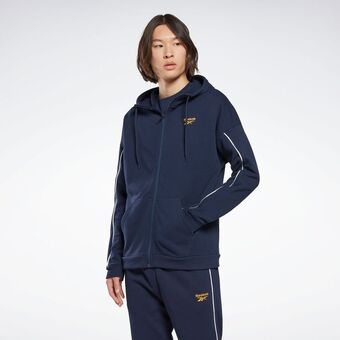 Reebok Workout ready piping zip-up sweatshirt offer