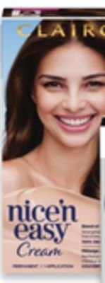 Walmart Clairol nice'n easy cream hair colour offer