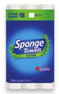 Walmart Spongetowels ultra giant paper towels offer