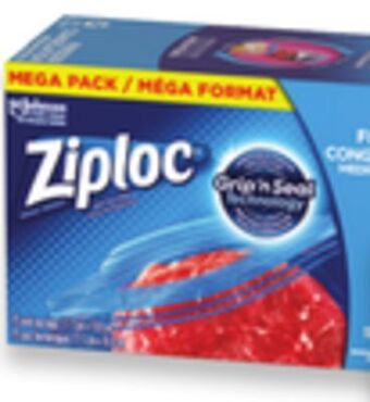 Walmart Ziploc freezer bags mega pack offer
