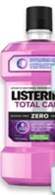 Walmart Listerine mouthwash offer