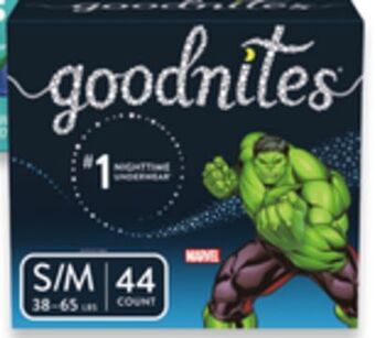 Walmart Huggies goodnites nighttime underwear offer