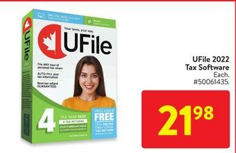 Walmart Ufile 2022 tax software offer