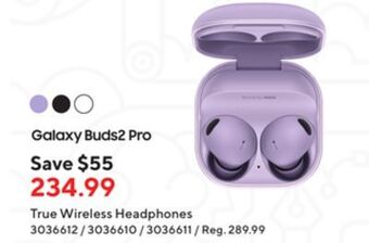 Staples Samsung galaxy buds2 pro offer