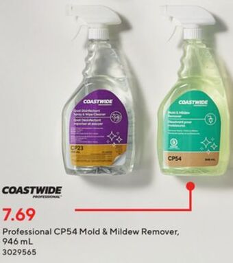 Staples Coastwide professional cp54 mold & mildew remover offer
