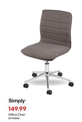 Staples Simply office chair offer