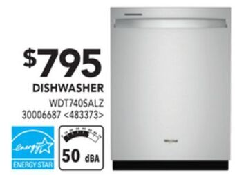 Lowe's Whirlpool dishwasher offer