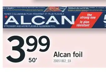 Fortinos Alcan foil, 50' offer