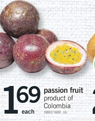 Fortinos Passion fruit offer