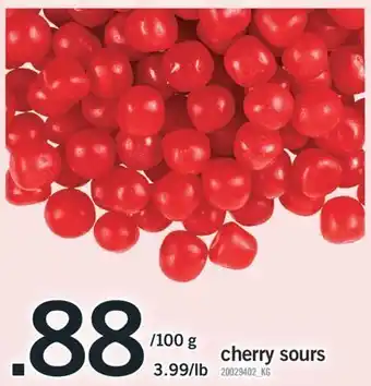 Fortinos Cherry sours offer