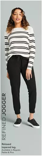 Giant Tiger Knit refined joggers offer