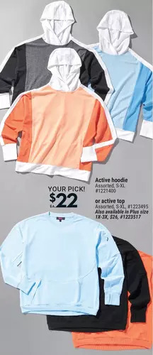 Giant Tiger Active hoodie offer
