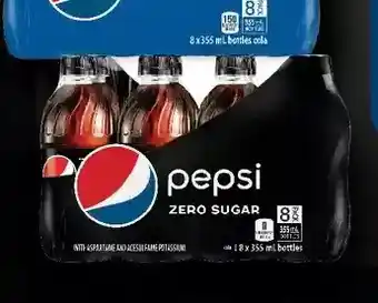 Giant Tiger Pepsi mini bottles soft drinks offer