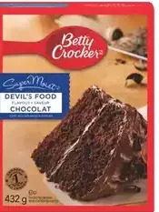 Giant Tiger Betty crocker cake mix or frosting offer
