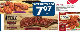 Giant Tiger Northern grill ribs offer
