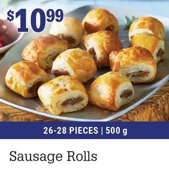 M & M Food Market Sausage rolls offer