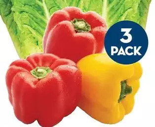 Giant Tiger 3 pack rainbow peppers offer