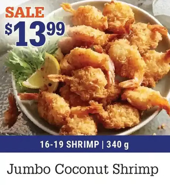 M & M Food Market Jumbo coconut shrimp offer