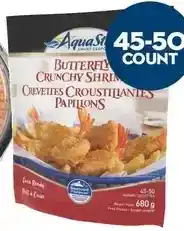 Giant Tiger Aqua star breaded shrimp offer