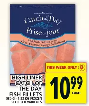 Food Basics High liner catch of the day fish fillets offer