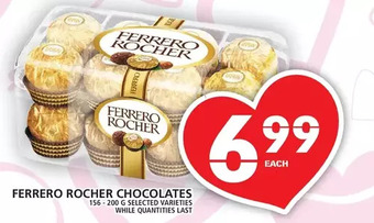 Food Basics Ferrero rocher chocolates offer
