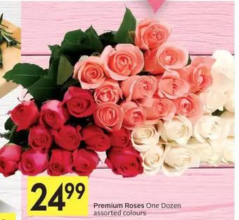 Foodland Premium roses offer