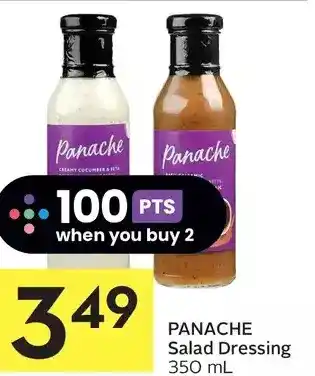 Foodland Panache salad dressing offer