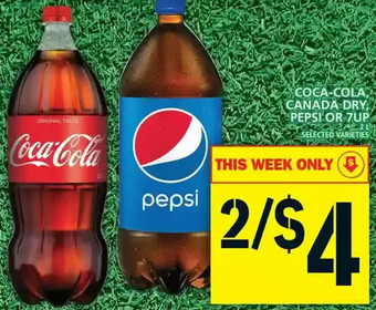 Food Basics Coca-cola canada dry pepsi or 7up offer