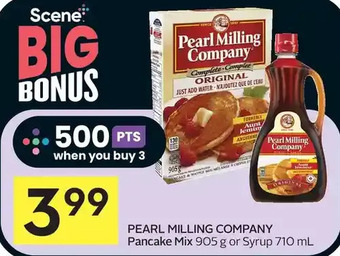 Foodland Pearl milling company pancake mix or syrup offer