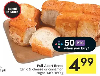 Foodland Pull-apart bread offer