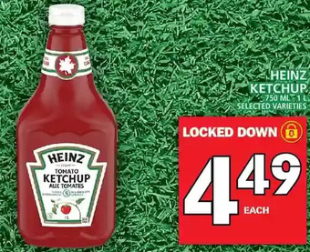 Food Basics Heinz ketchup offer