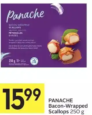 Foodland Panache bacon-wrapped scallops offer