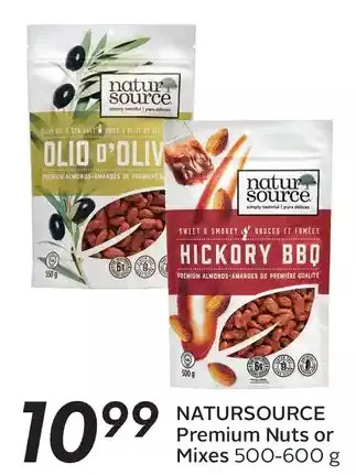 Sobeys Natursource premium nuts or mixes offer