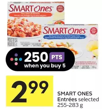 Foodland Smart ones entrées offer