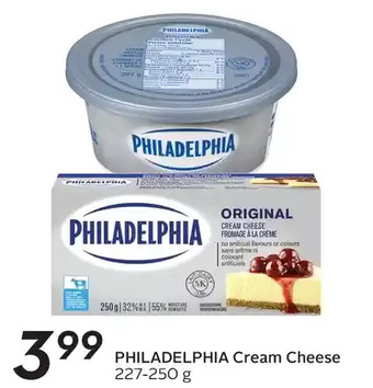Sobeys Philadelphia cream cheese offer