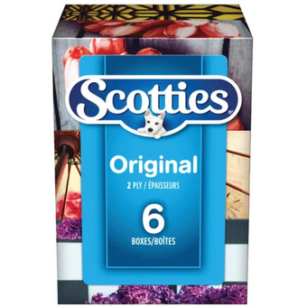 Staples Scotties facial tissue offer