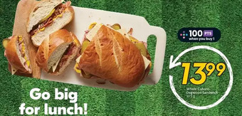 Sobeys Whole cubano dagwood sandwich offer